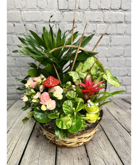 Toadstool Charm Basket