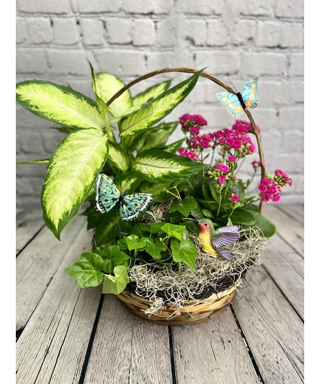 Whispering Wings Garden Basket