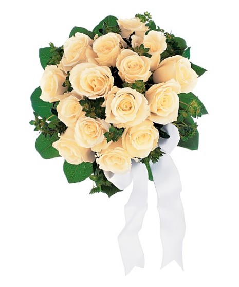 White Rose Nosegay