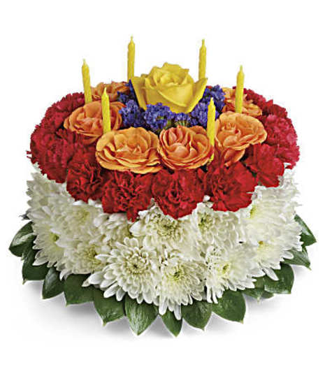 Flowering Birthday Cake