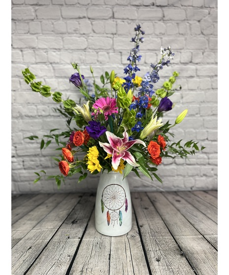 colorful floral arrangement
