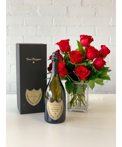 Dom Perignon and Roses