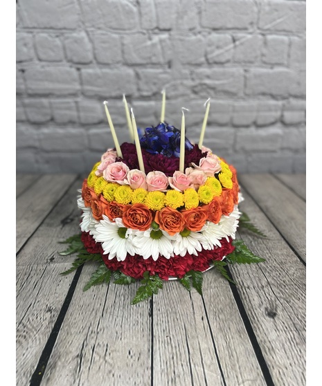 Flowering Birthday Cake