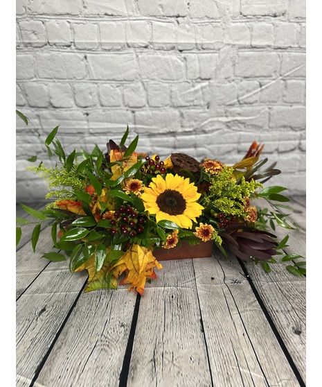 fall toned centerpiece