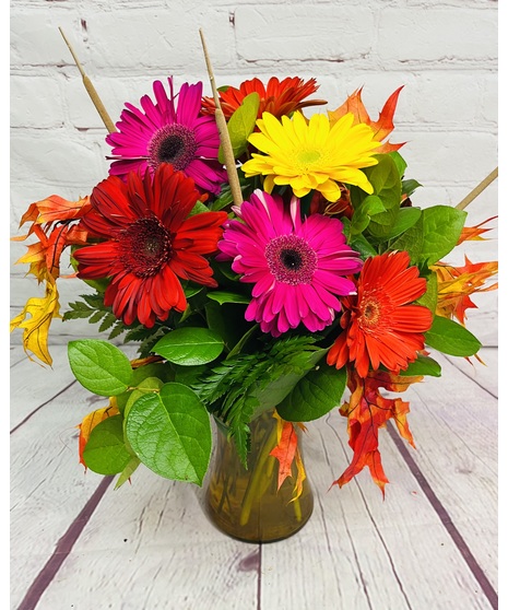 Fun Fall Gerberas