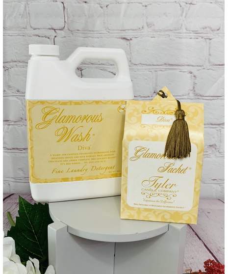 Tyler Candle Company Diva Glamorous Gift Suite - Glamorous Wash Diva (