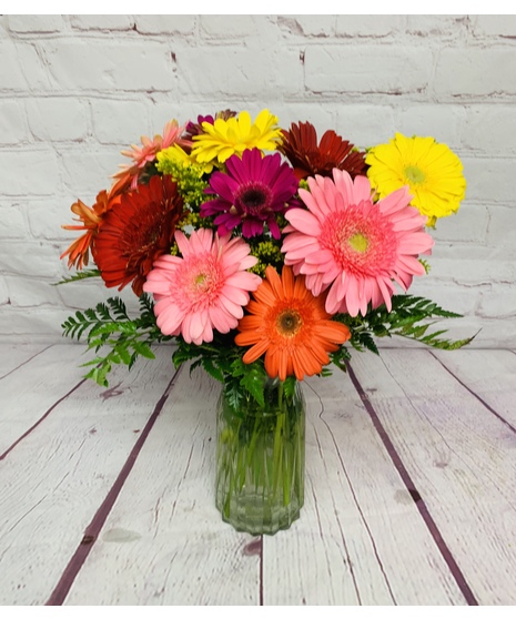 Gerber Daisy Vase