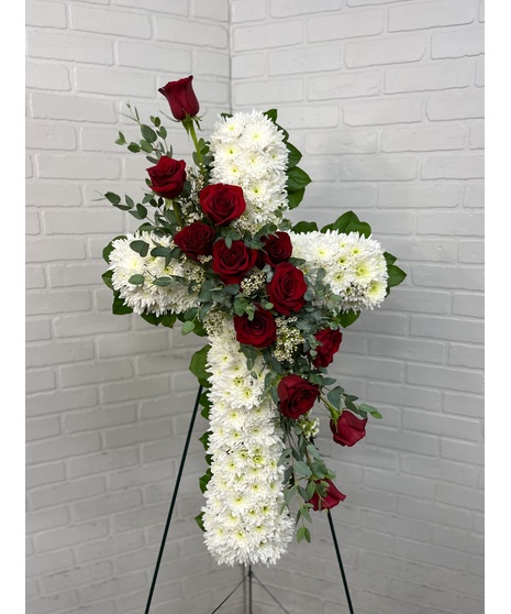 Standing Rose Cross