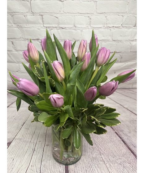 Lovely Lavender Tulips