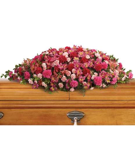 Life Loved Casket Spray
