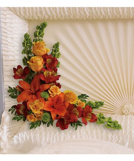 Island Sunset Casket Insert