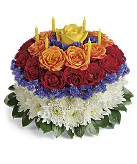 Flowering Birthday Cake