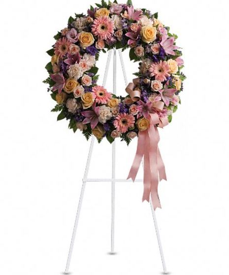 Pink Serenity Wreath