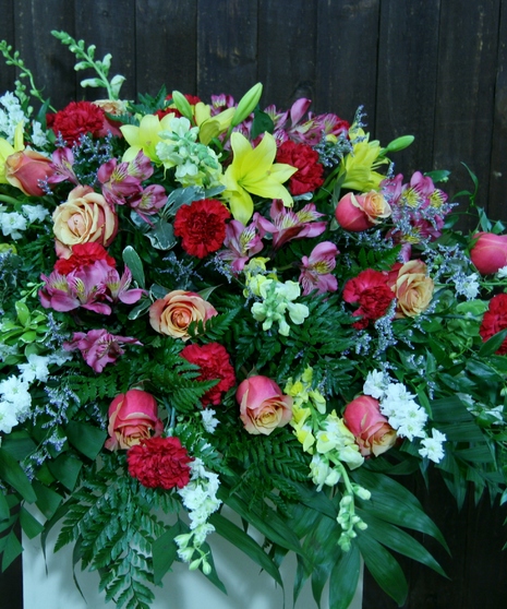 Multi Colored Casket